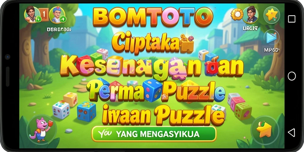 Screenshot dari gameplay BOMTOTO yang menunjukkan tantangan Puzzle yang menarik.