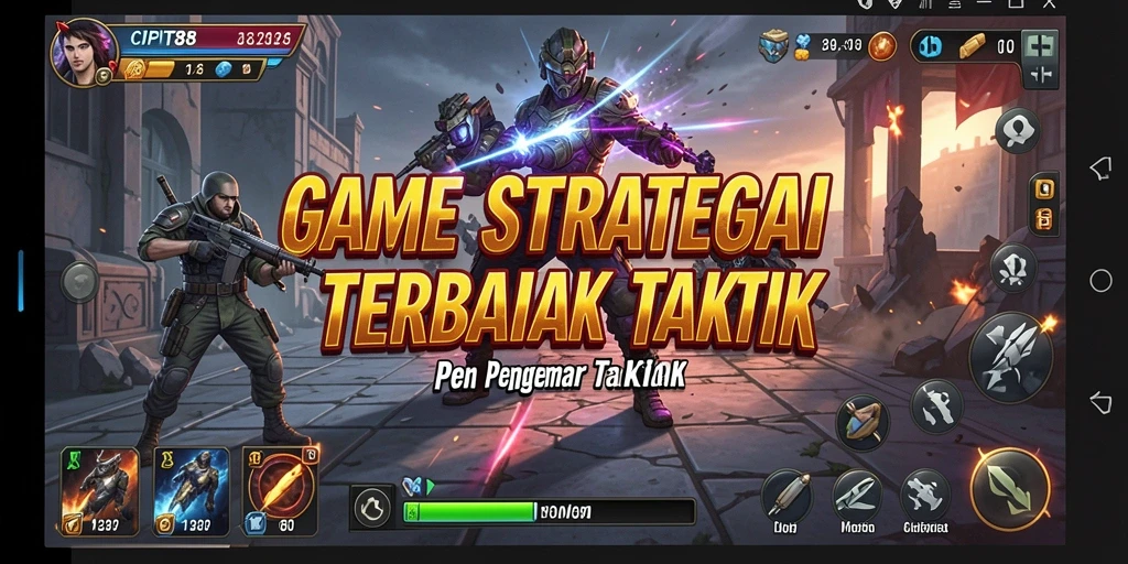 Screenshot gameplay CIPIT88 menampilkan aksi strategi yang intens dan menarik.