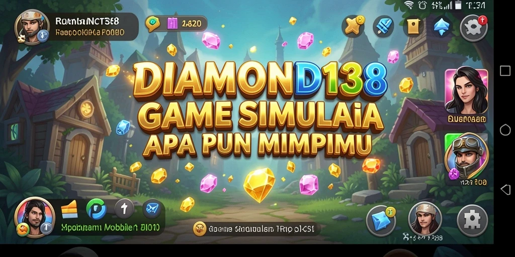 Screenshot menunjukkan gameplay DIAMOND138 yang menarik dan interaktif.