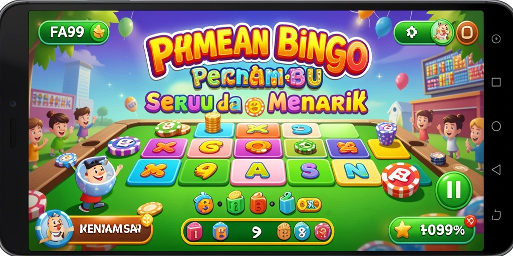 Gameplay seru bingo di FA99 dengan berbagai fitur menarik.