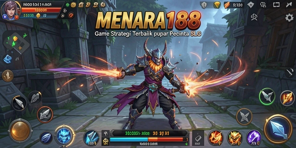 Tampilan permainan MENARA188 yang menampilkan strategi seru.