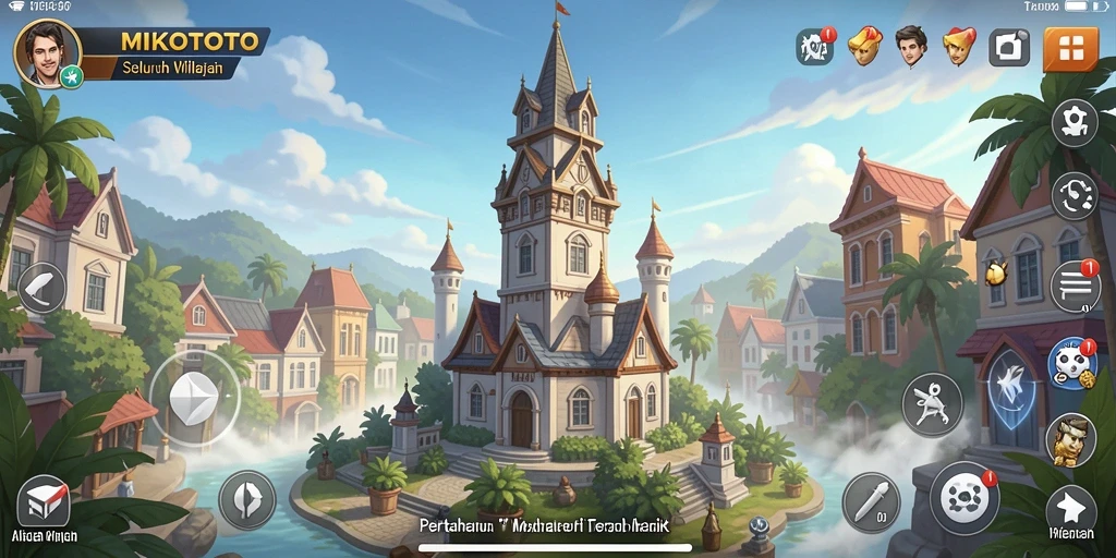 Tampilan strategis dalam gameplay MIKOTOTO yang menegangkan.
