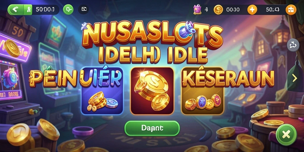 Tampilan menarik NUSASLOTS dengan gameplay yang menawan.
