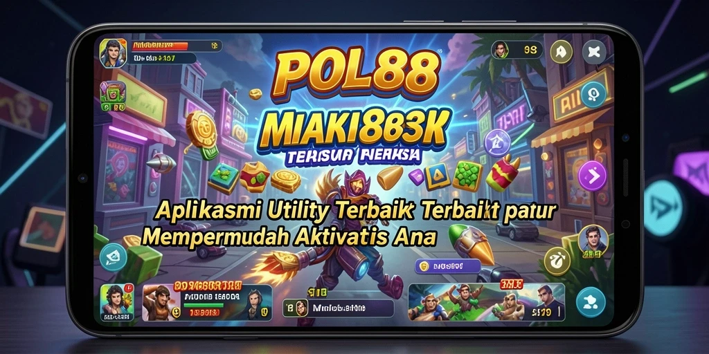 Screenshot POL88 menampilkan antarmuka user-friendly aplikasi Utility.